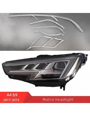DRL headlight repair fiber set left for Audi A4...
