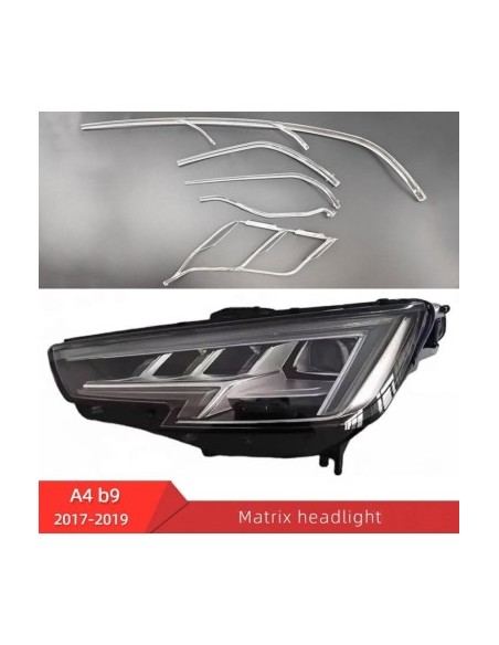 DRL headlight repair fiber set left for Audi A4 B9 first facelift 2017-2019 Matrix