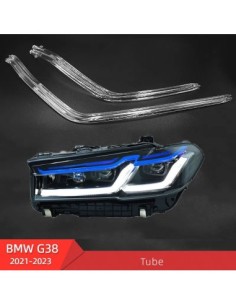 DRL Angel Eyes Repair Fiber Set Left Headlight for BMW 5...