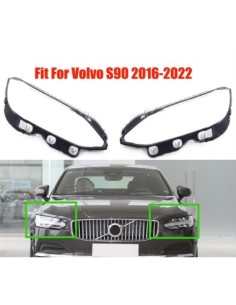 Set of 2 headlight glasses for Volvo S90 (2016 - 2023) 2