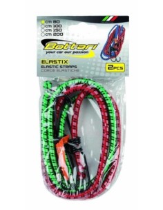 Σετ 2 ελαστικών κορδονιών με γάντζο Bottari 8MM 80 CM 2