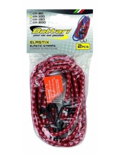 Комплект от 2 еластични въжета с кука Bottari 8MM 100 CM 2