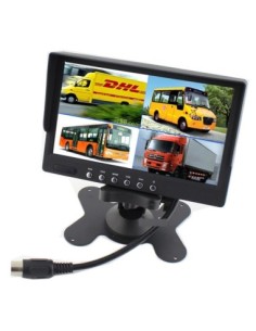 7″ Car Display with 4 Channels, 12V – 24V, D710 with...