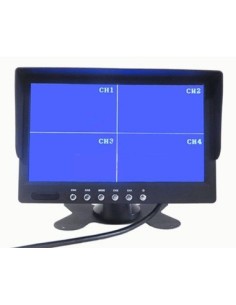 7″ Car Display with 4 Channels, 12V – 24V, D710 with... 2
