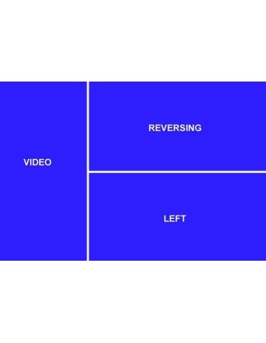 7″ Car Display with 4 Channels, 12V – 24V, D710...