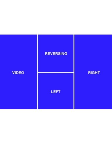7″ Car Display with 4 Channels, 12V – 24V, D710...