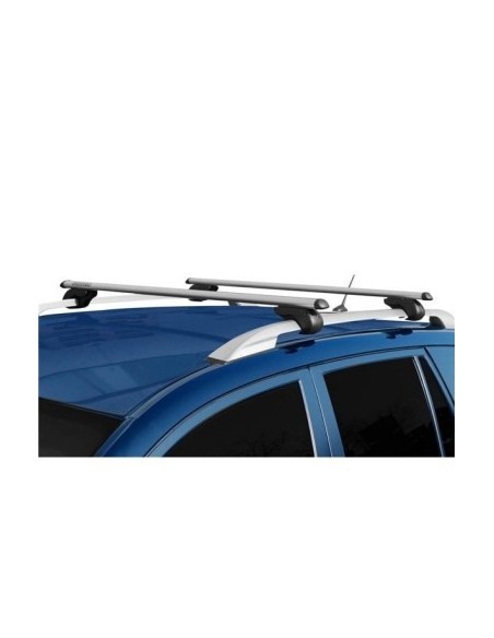 Menabo Brio transverse roof rack compatible with Dacia Duster III 2018+