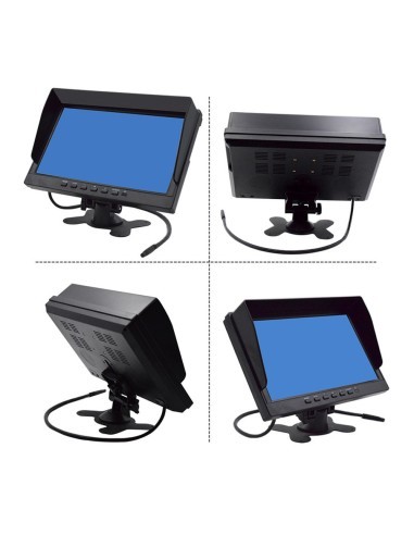 10" LCD Car Display 12V - 24V