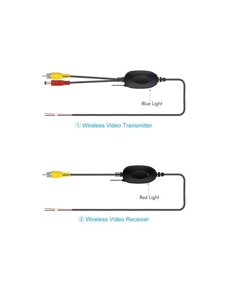 2.4G Wireless Kit for Reverse Camera 12V