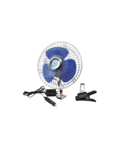 Metal Car Fan with Screw and Clip Support CFAN-15, 24V, Amio