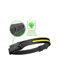 Rechargeable Headlamp 350LM COB with Motion Sensor JBM