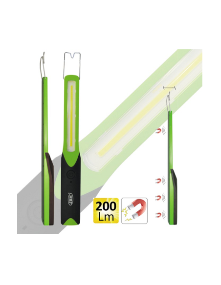 Portable Slim Led COB Lamp with Rechargeable Battery JBM