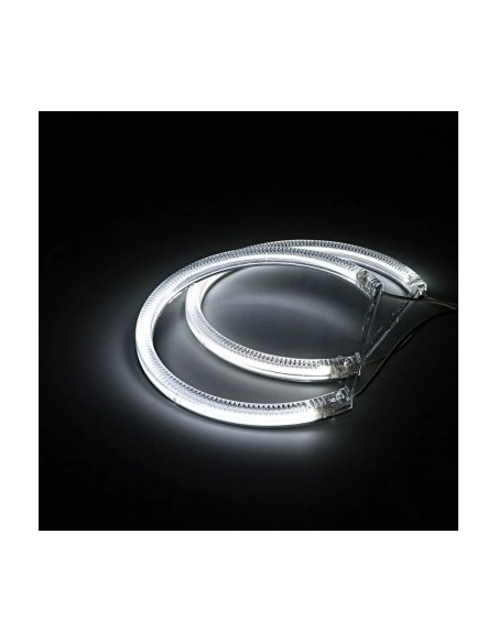 Kit Angel Eyes CCFL για BMW X5 E53 με facelift και εργοστασιακά δαχτυλίδια 2x127mm + 2x146mm