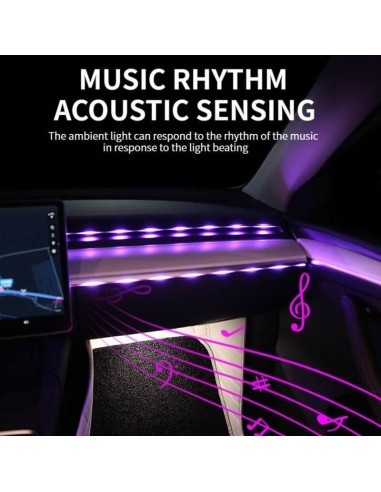 Symphony Acrylic Ambient LED Strip 110CM USB...