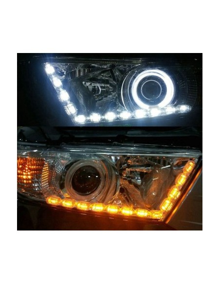 Flexible Daytime Running Lights with Signal 16 LED Modules