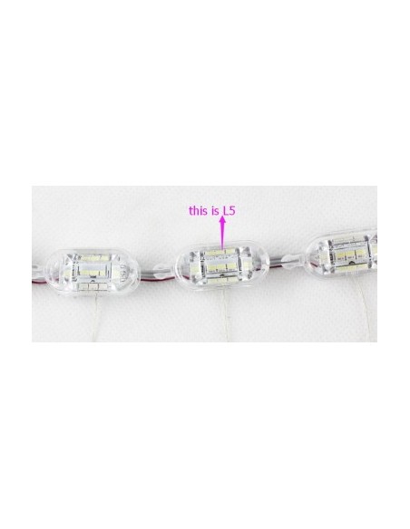 Flexible Daytime Running Lights with Signal 16 LED Modules