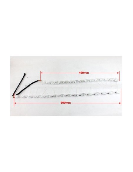 Flexible Daytime Running Lights with Signal 16 LED Modules