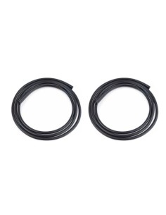 Car door protective strip, black 2 x 65 cm