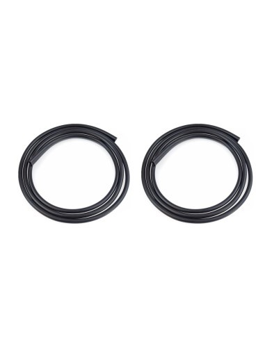 Car door protective strip, black 2 x 65 cm