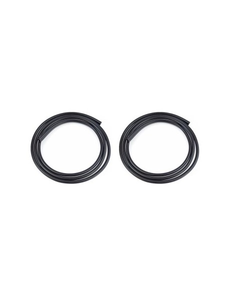 Car door protective strip, black 2 x 65 cm