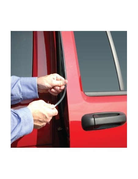 Car door protective strip, black 2 x 65 cm