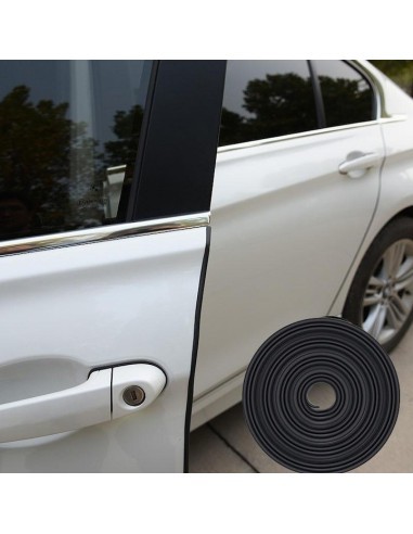 Car door protective strip, black 2 x 65 cm