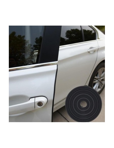 Car door protective strip, black 2 x 65 cm