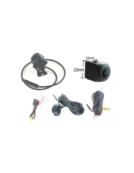 Intelligent AHD Rearview Camera (AI) with obstacle detection and sound warning based on distance to obstacle