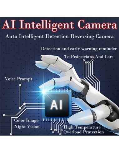 Intelligent AHD Rearview Camera (AI) with...