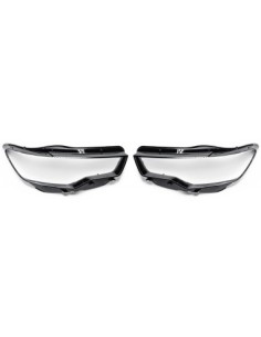 Set 2 headlight glasses for Audi A6 C7 4G Non Facelift...