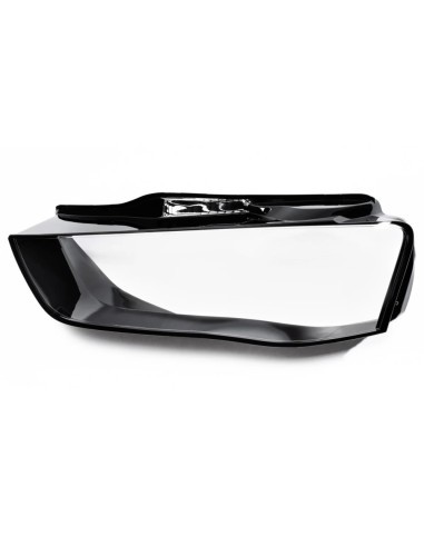 Left headlight glass for Audi A4 B8 with...