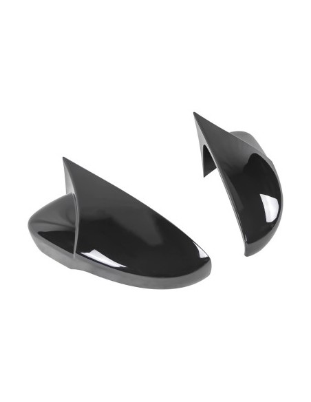 Batman Style Mirror Cap Set for VW Passat B7, CC, EOS, Scirocco, Beetle, Jetta