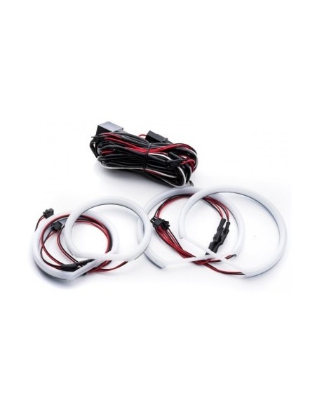 Angel Eyes LED COTTON Kit for BMW E60 projector headlight with xenon 2x106mm + 2x131mm
