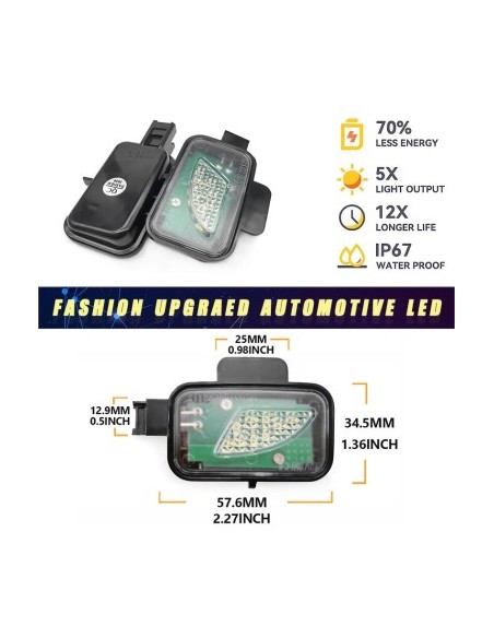 Λάμπα LED καθρέφτη αριστερά για VW Passat B8, Arteon - 3G0945291A