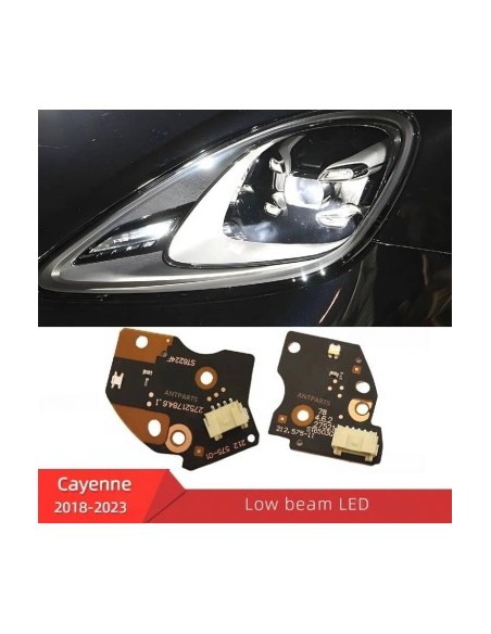 Auxiliary light repair kit left short phase for Porsche Cayenne 3 2019-2023