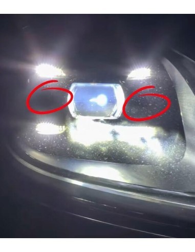 Auxiliary light repair kit right short phase...