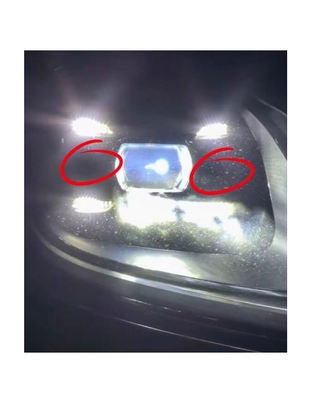 Auxiliary light repair kit right short phase for Porsche Cayenne 3 2019-2023
