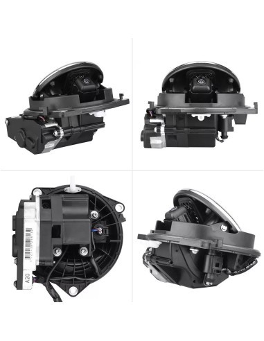 Flip rearview camera with logo for VW Golf 7