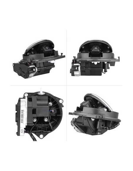 Flip rearview camera with logo for VW Golf 7
