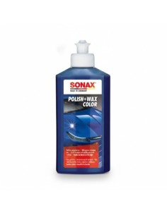 Pasta Polish with Wax Sonax Nano Pro, Blue, 250ml