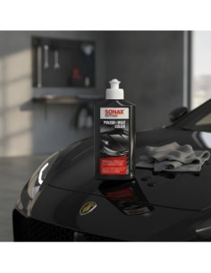 Pasta Polish with Wax Sonax Nano Pro, Black, 250ml 2
