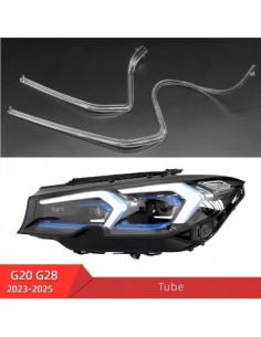 Daytime running light repair fiber set left headlight for...