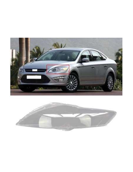 Bal oldali fényszóró üveg Ford Mondeo MK4-hez (2008 - 2012)