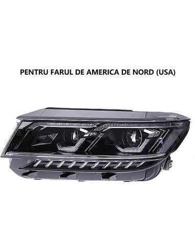 Left repair kit for DRL light module for VW...