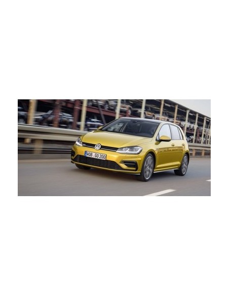Left headlight glass compatible with Volkswagen Golf 7.5 / Golf VII Facelift models (2017 - 2020)