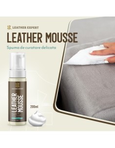 LEATHER EXPERT Bőrápoló hab 200ml 2