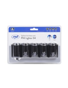Автомобилен зарядно PNI Lighter 04 с 4 изхода за запалка... 2