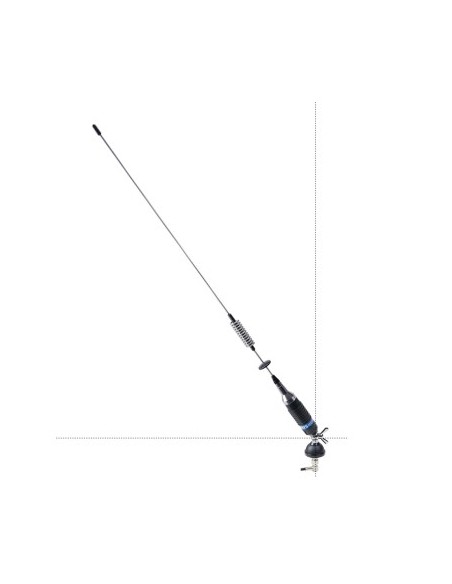 CB Antenna Pni S75 With Butterfly, With Mounting, Cable And Plug