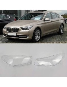 Set of 2 Headlight Glasses for BMW 5 Series GT F07 (2010... 2