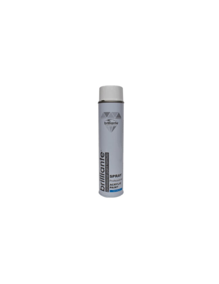 Glossy Classic White Acrylic Spray Paint (RAL 9003) 600ml